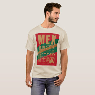 Camiseta Aeropuerto MEX de la Ciudad de México
