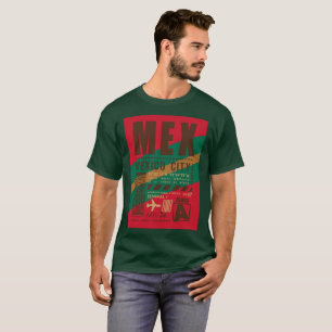 Camiseta Aeropuerto MEX de la Ciudad de México