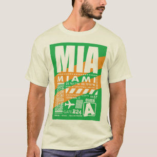 Camiseta Aeropuerto MIA Miami