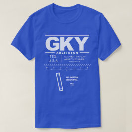 Camiseta Aeropuerto Municipal de Arlington GKY