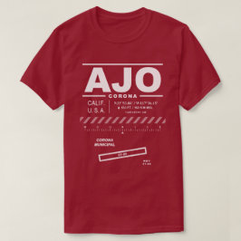 Camiseta Aeropuerto Municipal de Corona AJO