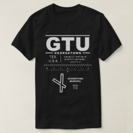 Camiseta Aeropuerto Municipal de Georgetown GTU T-Shirt