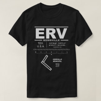 Camiseta Aeropuerto Municipal de Kerrville ERV USAA
