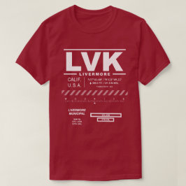 Camiseta Aeropuerto Municipal de Livermore LVK T-Shirt