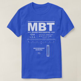 Camiseta Aeropuerto Municipal de Murfreesboro