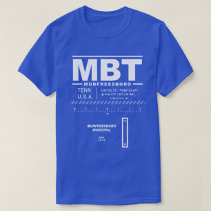 Camiseta Aeropuerto Municipal de Murfreesboro
