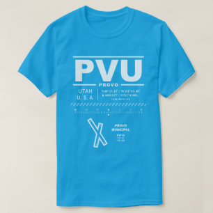 Camiseta Aeropuerto Municipal de Provo PVU