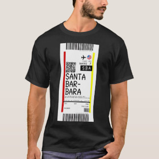 Camiseta Aeropuerto Municipal de Santa Bárbara (SBA)