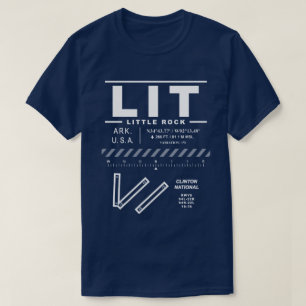 Camiseta Aeropuerto Nacional Clinton LIT
