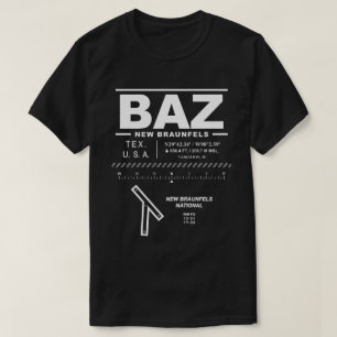 Camiseta Aeropuerto Nacional New Braunfels BAZ USAA