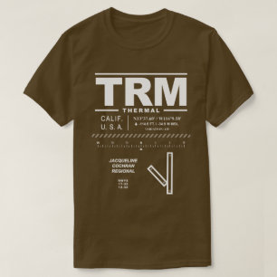 Camiseta Aeropuerto Regional de Jacqueline Cochran TRM T-Sh