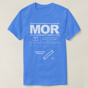 Camiseta Aeropuerto Regional de Morristown MOR T-Shirt