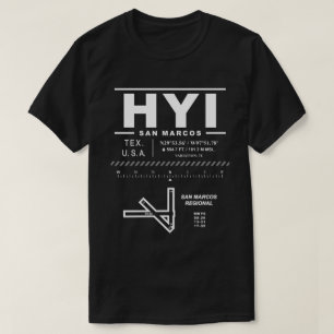 Camiseta Aeropuerto Regional de San Marcos HYI USAA
