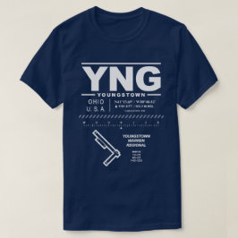 Camiseta Aeropuerto Regional de Youngstown Warren