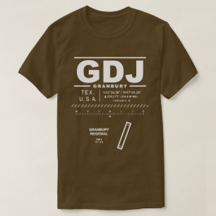 Camiseta Aeropuerto Regional Granbury GDJ