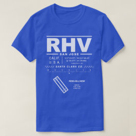 Camiseta Aeropuerto Reid-Hillview Santa Clara Co.