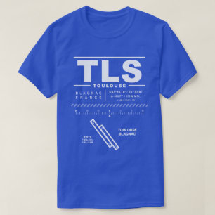Camiseta Aeropuerto Toulouse Blagnac TLS T-Shirt