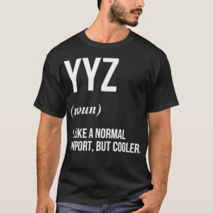 Camiseta Aeropuerto YYZ Definido