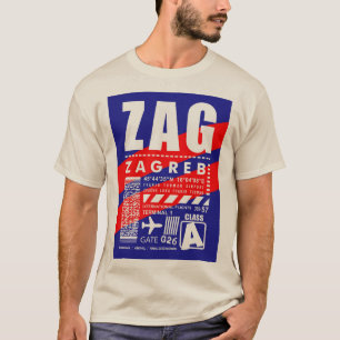 Camiseta Aeropuerto ZAG Zagreb