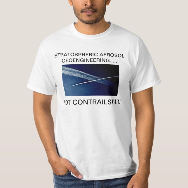 CAMISETA AEROSOL ESTRATOSFÉRICO GEOENGINEERING ..... (Anverso)