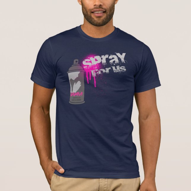 CAMISETA AEROSOL PARA LOS E.E.U.U. (Anverso)