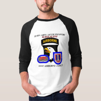 CAMISETA AEROTRANSPORTADA de la 187TH INFANTERÍA