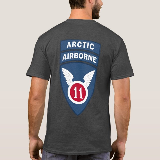 Camiseta aerotransportada en el Ártico personaliza (Reverso)