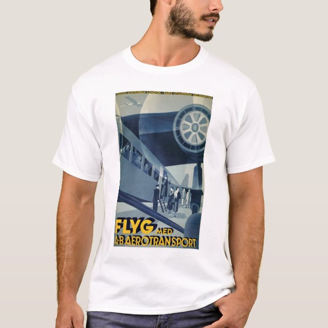 Camiseta Aerotransporte Flyg Med A-B (Anverso)