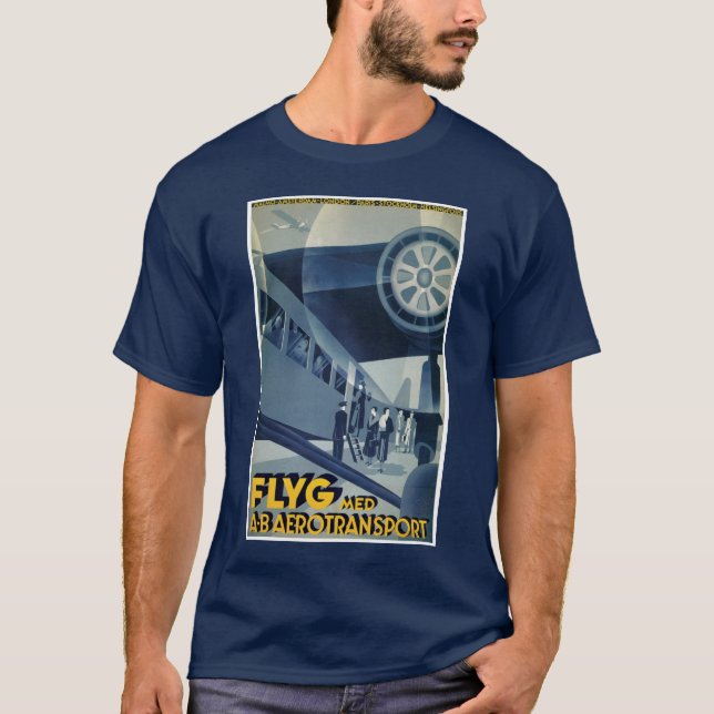 Camiseta Aerotransporte Flyg Med A-B (Anverso)