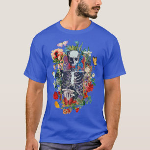 Camiseta Aes Fairy Grunge Butterfly Wing Skeleton Fairycore