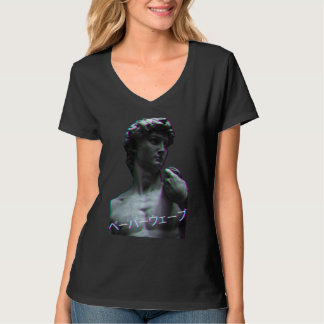 Camiseta Aesthetic Art History David of Michelangelo Retro