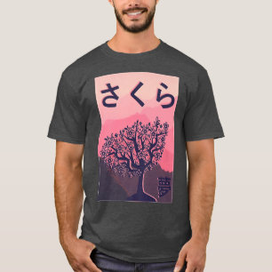 Camiseta Aesthetic Sakura Cherry Blossom Beautiful Japanese