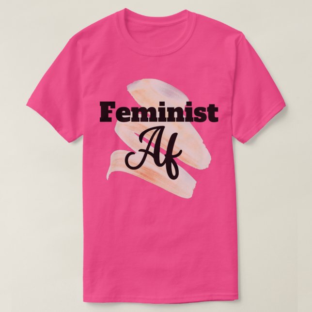 Camiseta af1 feminista (Diseño del anverso)