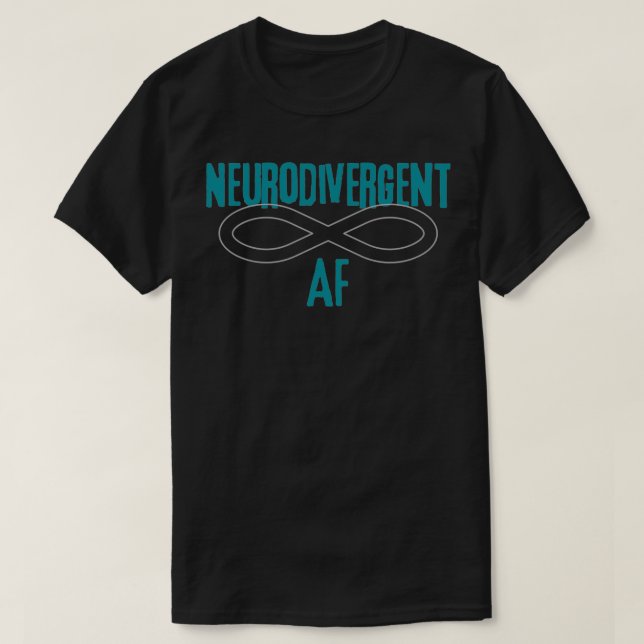 Camiseta AF 2 neurodivergente (Diseño del anverso)