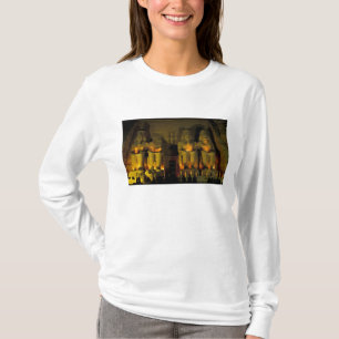 Camiseta AF, Egipto, Abu Simbel. Figuras colosales de