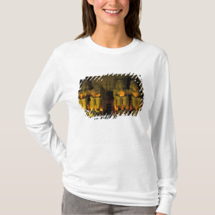 Camiseta AF, Egipto, Abu Simbel. Figuras colosales de