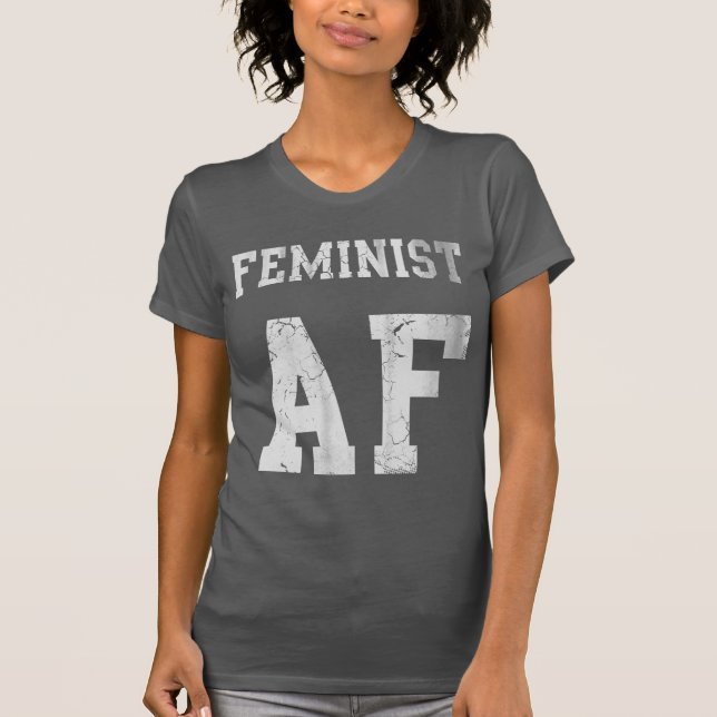 Camiseta AF feminista (Anverso)