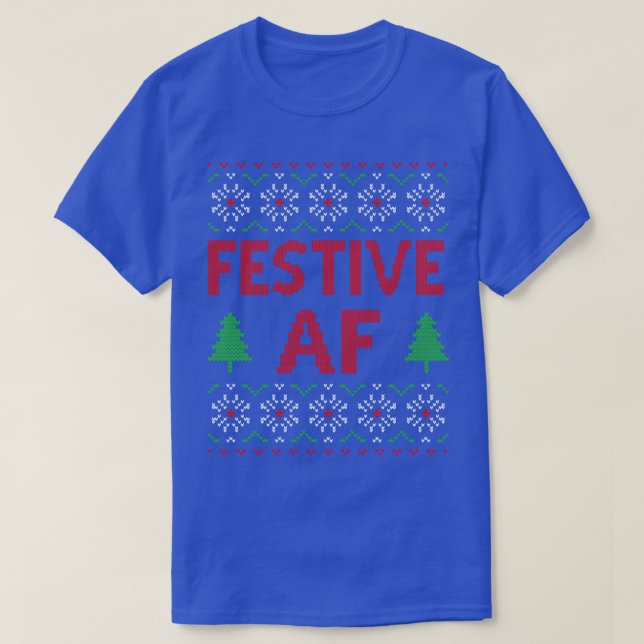 Camiseta Af festivo (Diseño del anverso)