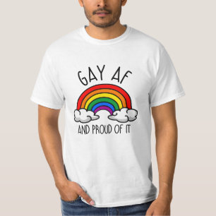 Camiseta AF GAY y orgulloso de ello