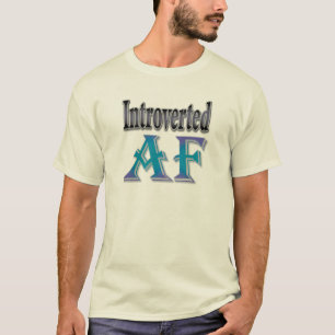 Camiseta AF introvertido