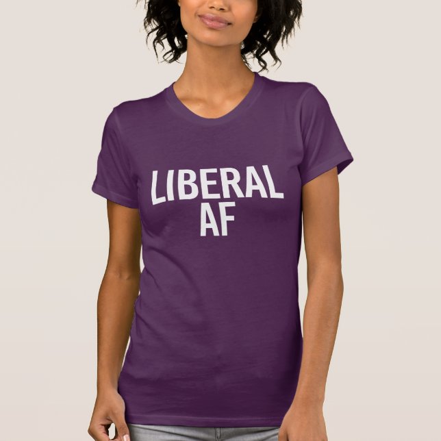 Camiseta AF liberal - - blanco - (Anverso)