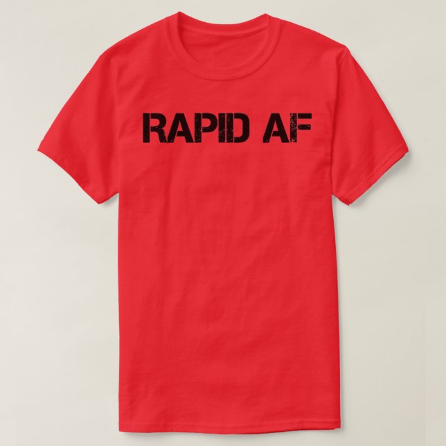 Camiseta AF rápido (Diseño del anverso)