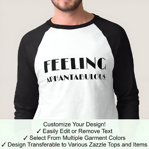 Camiseta Afantasia Sintiendo Fuente Negra Afantabulosa