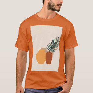 Camiseta Afección De La Hoja De Palm Afección Moderna Mínim
