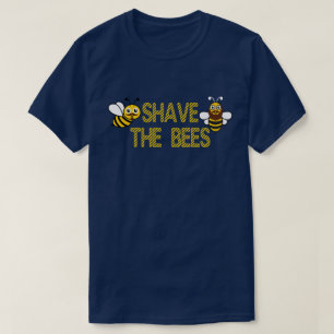Camiseta Afeitado Divertido a las Abejas