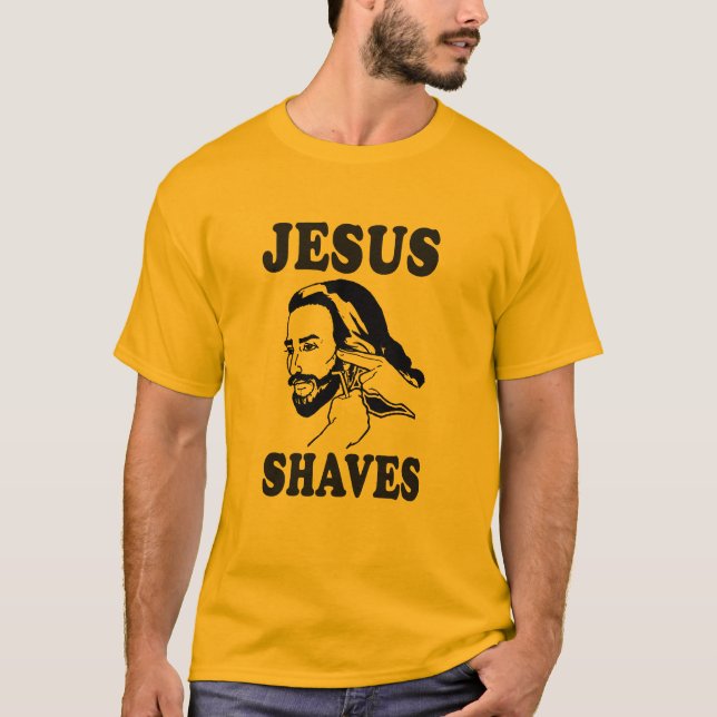 CAMISETA AFEITADOS DE JESÚS (Anverso)