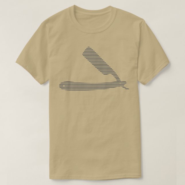 Camiseta afeitar (Diseño del anverso)