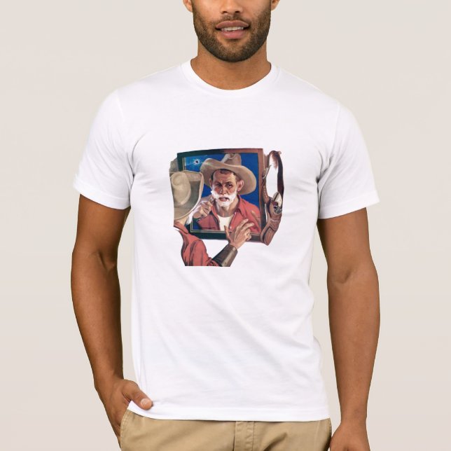 Camiseta Afeitar al vaquero (Anverso)
