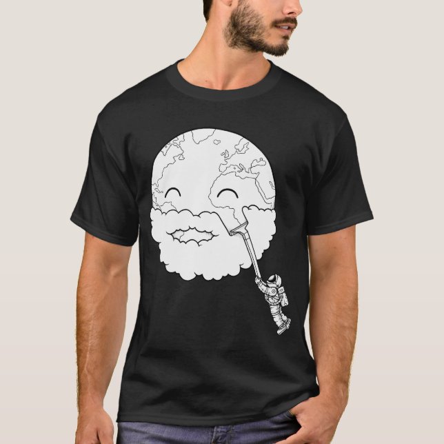Camiseta Afeitar el Planeta (Anverso)
