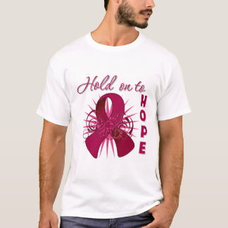 Camiseta Aférrese para esperar - mieloma múltiple